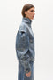 LOREN DENIM JACKET - ASH TIDE