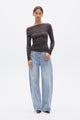 VALLA TOP - CHARCOAL