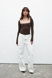 NINA BODYSUIT - CHOCOLATE