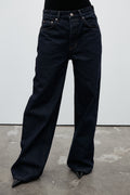 Perry Low Rise Baggy Jean in Dress Blue, view 1, Bayse Brand