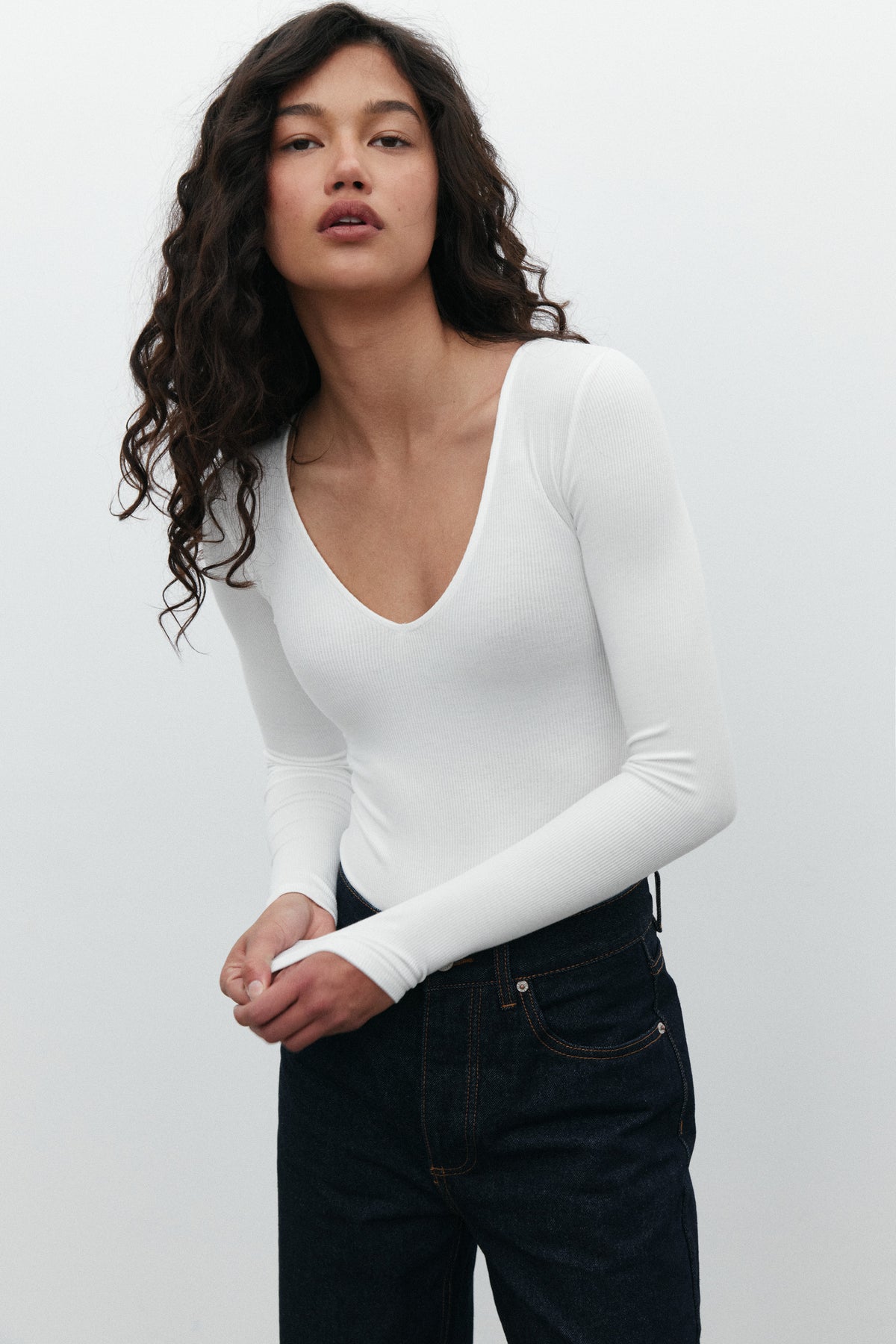 ATHERTON BODYSUIT - WHITE