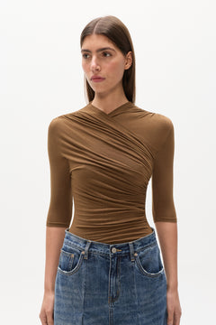 AMRITA TOP - CLAY