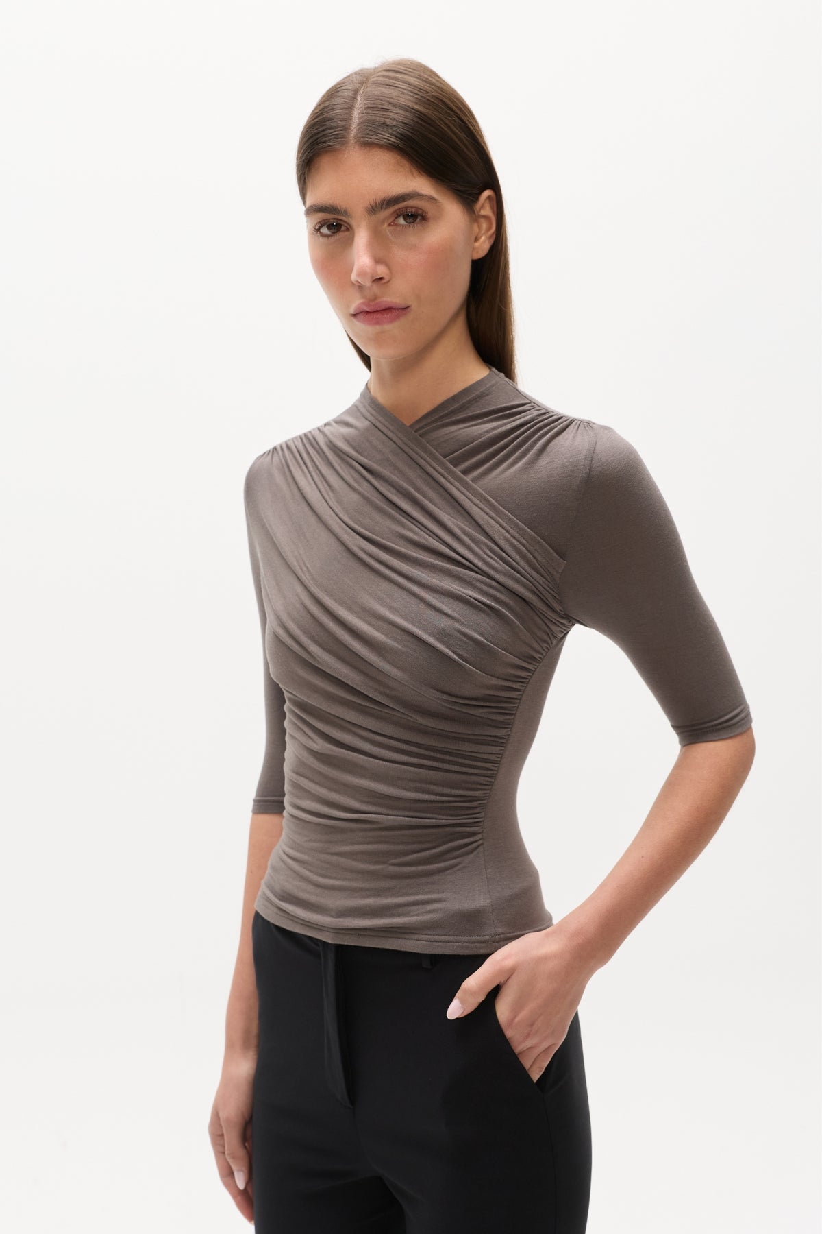 AMRITA TOP - SMOKE