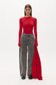 ARAYA BODYSUIT - GARNET