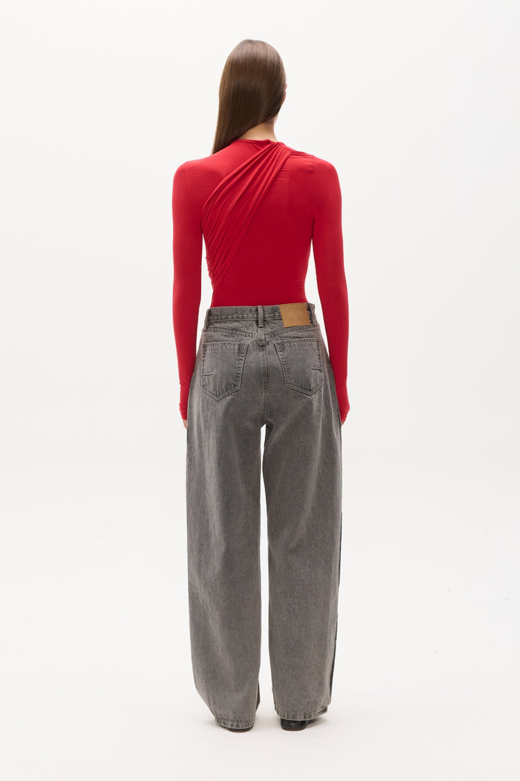 ARAYA BODYSUIT - GARNET