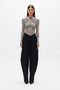 ARAYA BODYSUIT - LIGHT GREY MARLE
