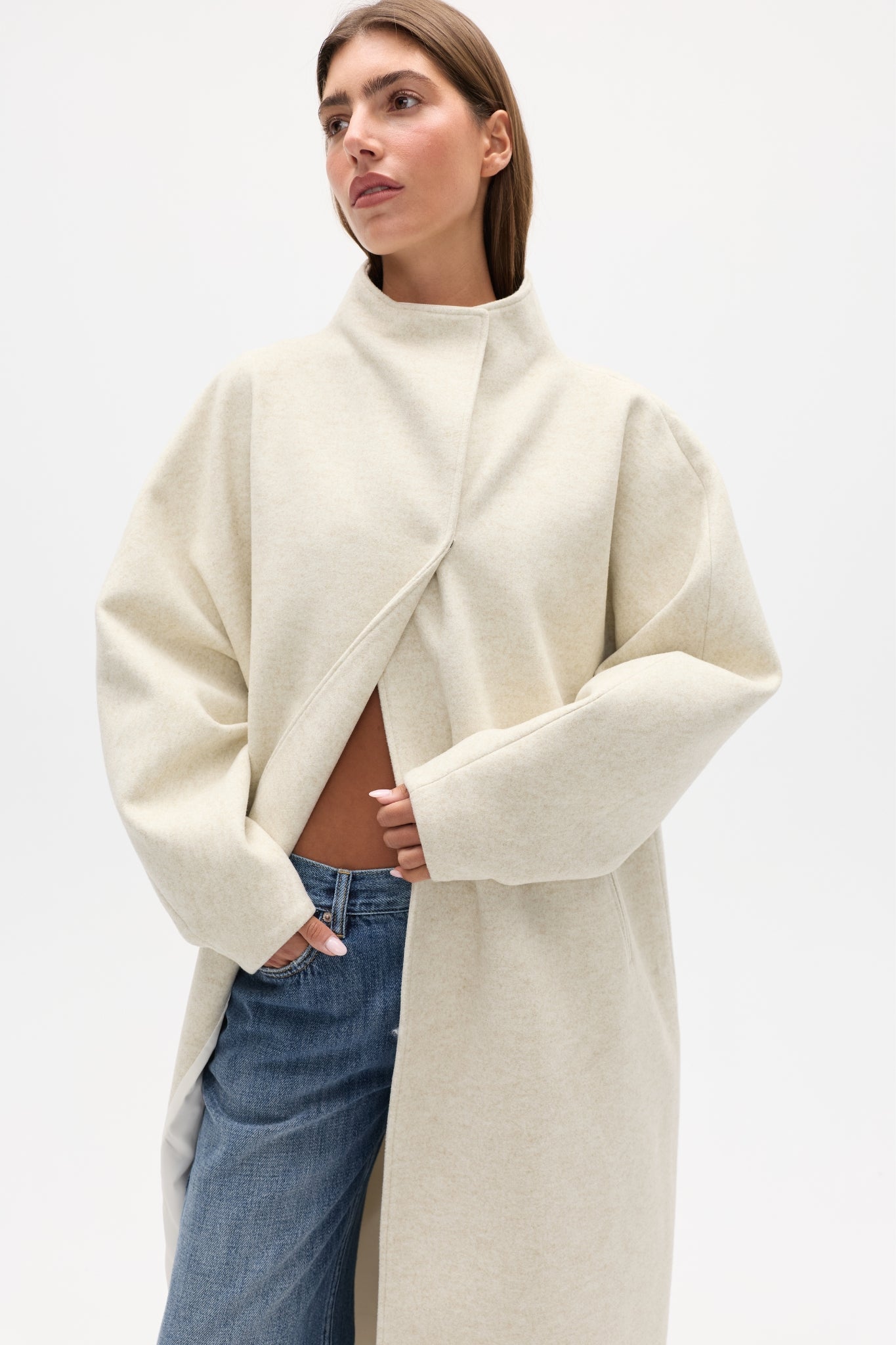 ARI COAT - IVORY