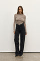 ARIYA BODYSUIT - GREY MARLE