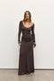 AURI MAXI DRESS - SMOKE