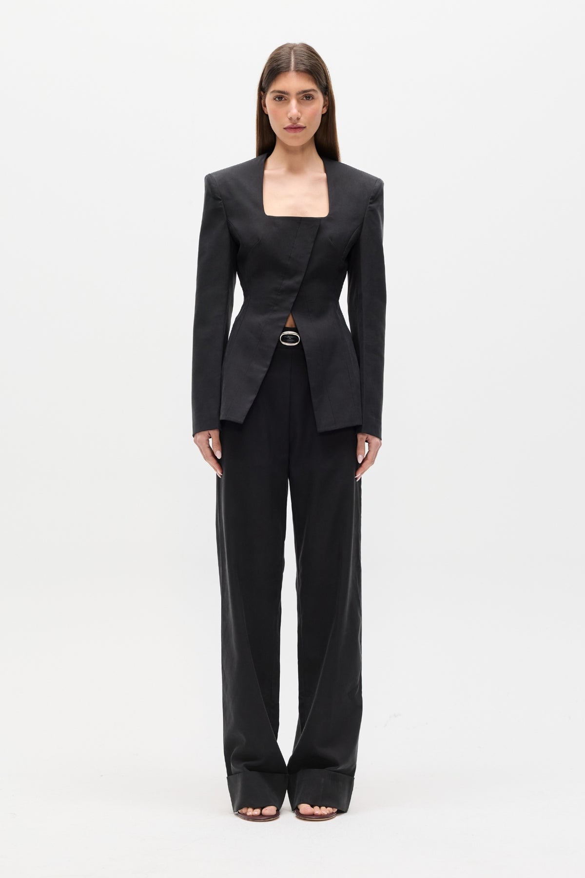 AYLA BLAZER - BLACK