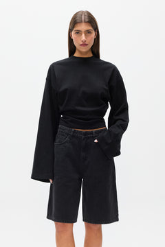 LEX LONG SLEEVE T-SHIRT - BLACK