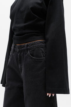LEX LONG SLEEVE T-SHIRT - BLACK