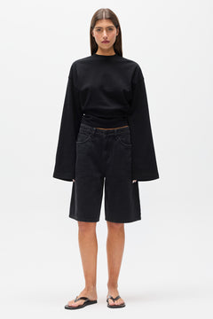 LEX LONG SLEEVE T-SHIRT - BLACK