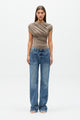 AMRITA SLEEVELESS BODYSUIT - MINK