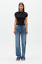 AMRITA SLEEVELESS BODYSUIT - SHADOW