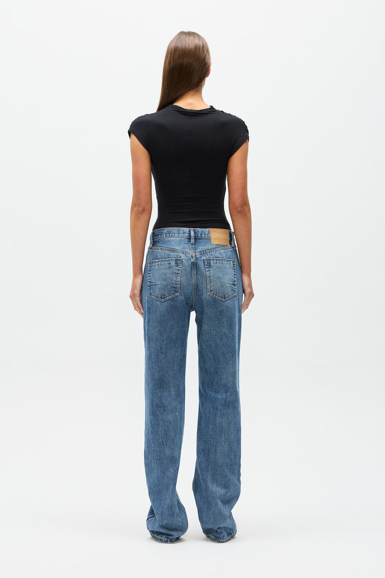 AMRITA SLEEVELESS BODYSUIT - SHADOW