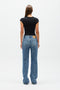 AMRITA SLEEVELESS BODYSUIT - SHADOW