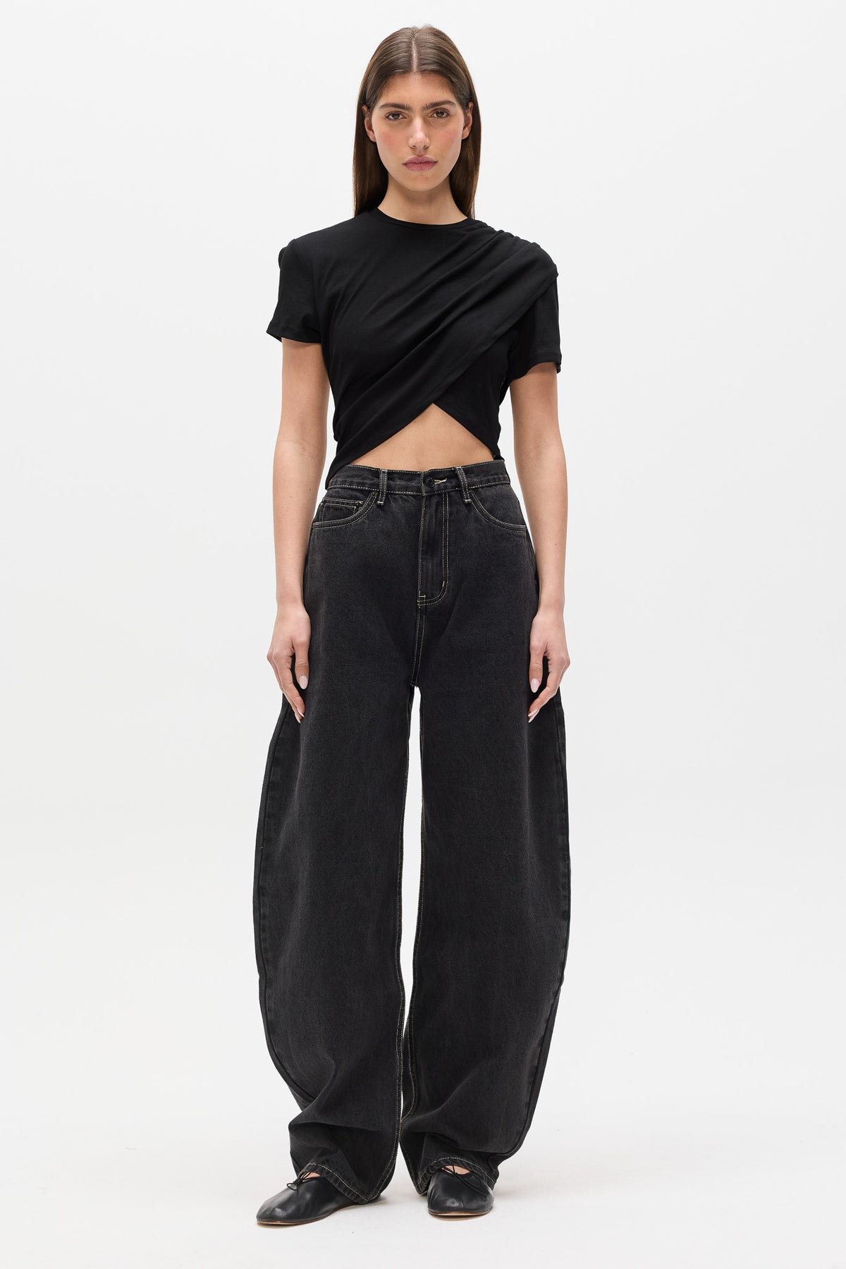 ASTIN TOP - BLACK