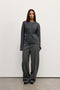 BEATRICE CARDIGAN - DARK HEATHER GREY