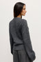 BEATRICE CARDIGAN - DARK HEATHER GREY
