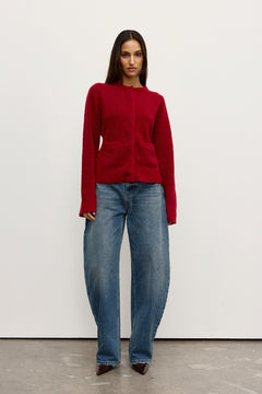BEATRICE CARDIGAN - RED
