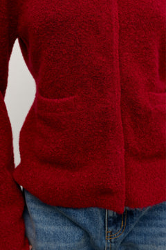 BEATRICE CARDIGAN - RED