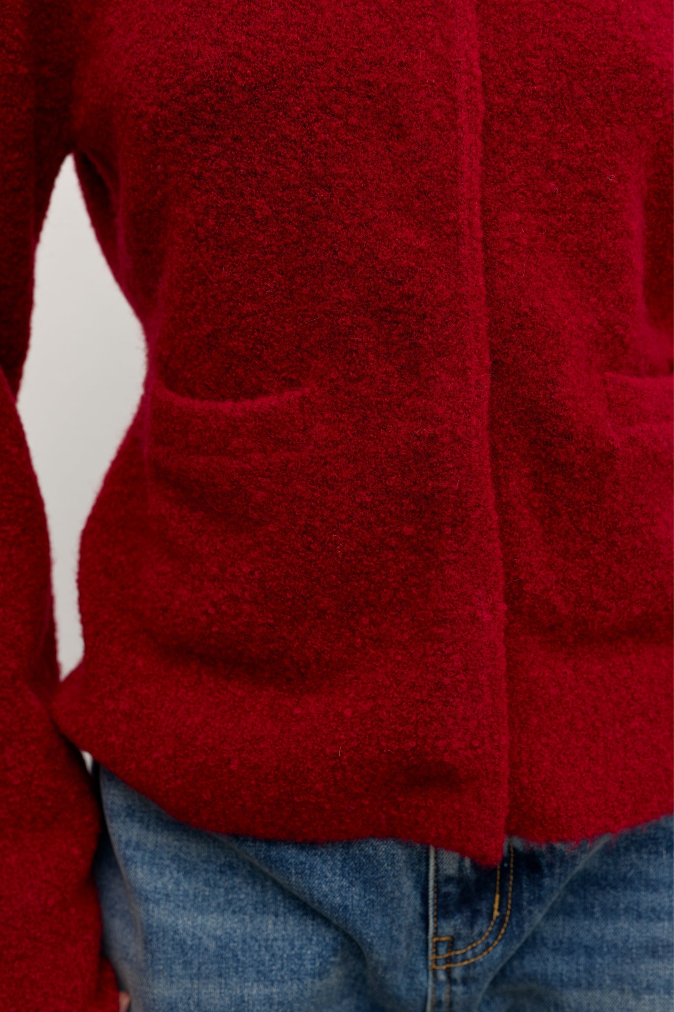 BEATRICE CARDIGAN - RED