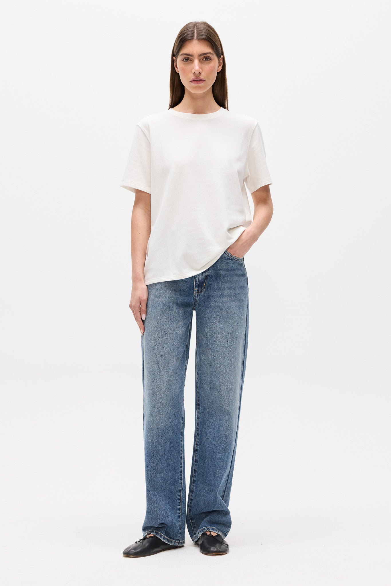BELLA T-SHIRT - IVORY