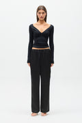 BLAIR TOP - BLACK