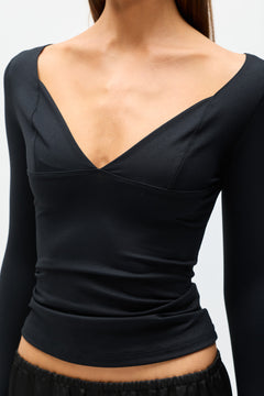 BLAIR TOP - BLACK