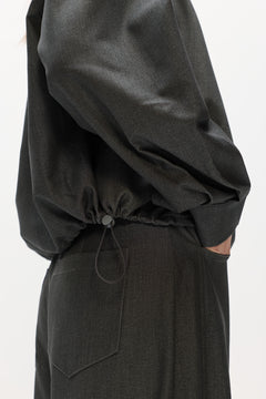 BLYTHE TOP - CHARCOAL