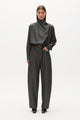 BLYTHE TOP - CHARCOAL