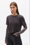 CALENIA TOP - DARK GREY
