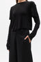 CALENIA TOP - BLACK