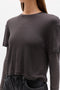 CALENIA TOP - DARK GREY