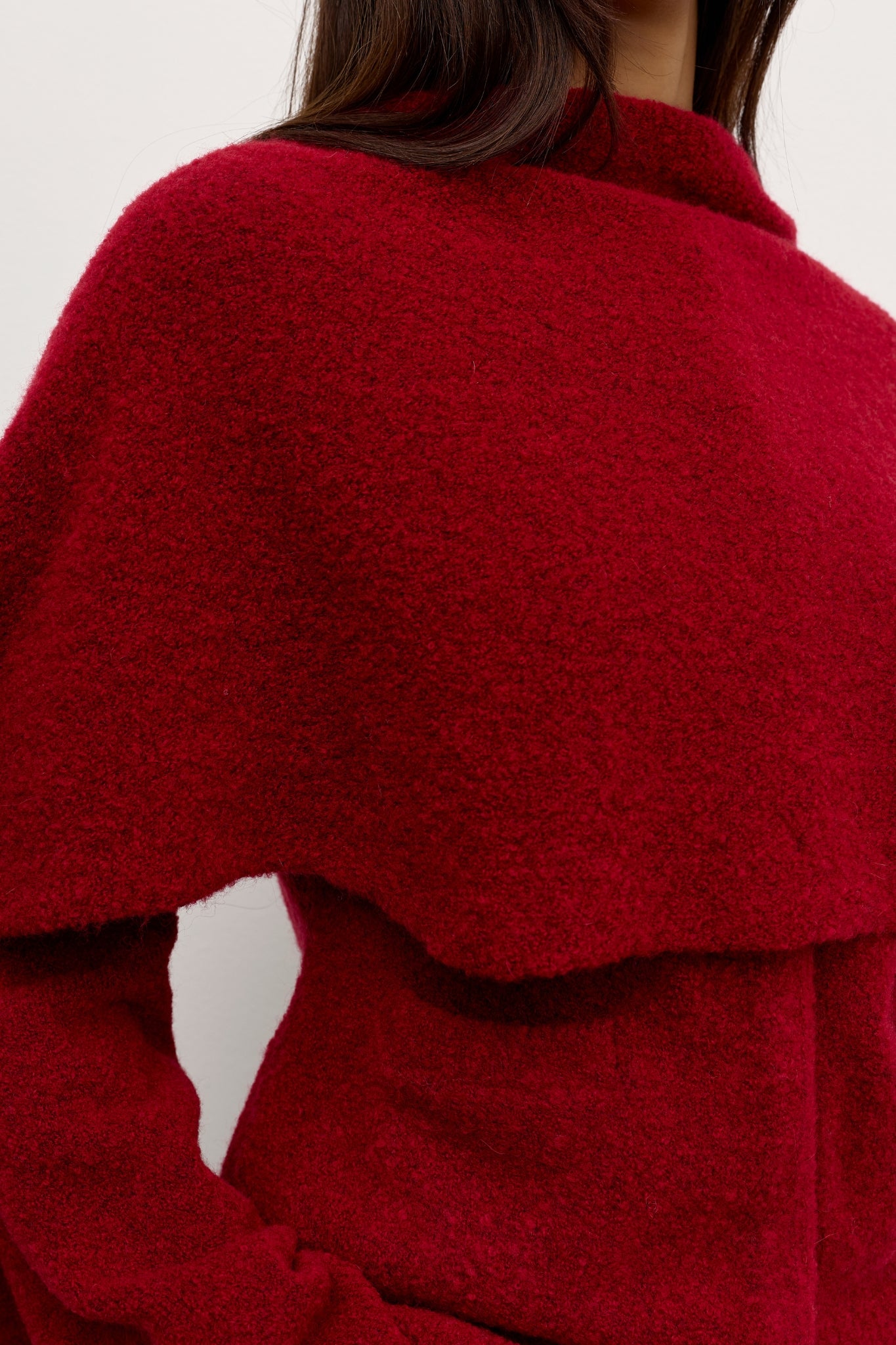 CAPE SCARF - RED