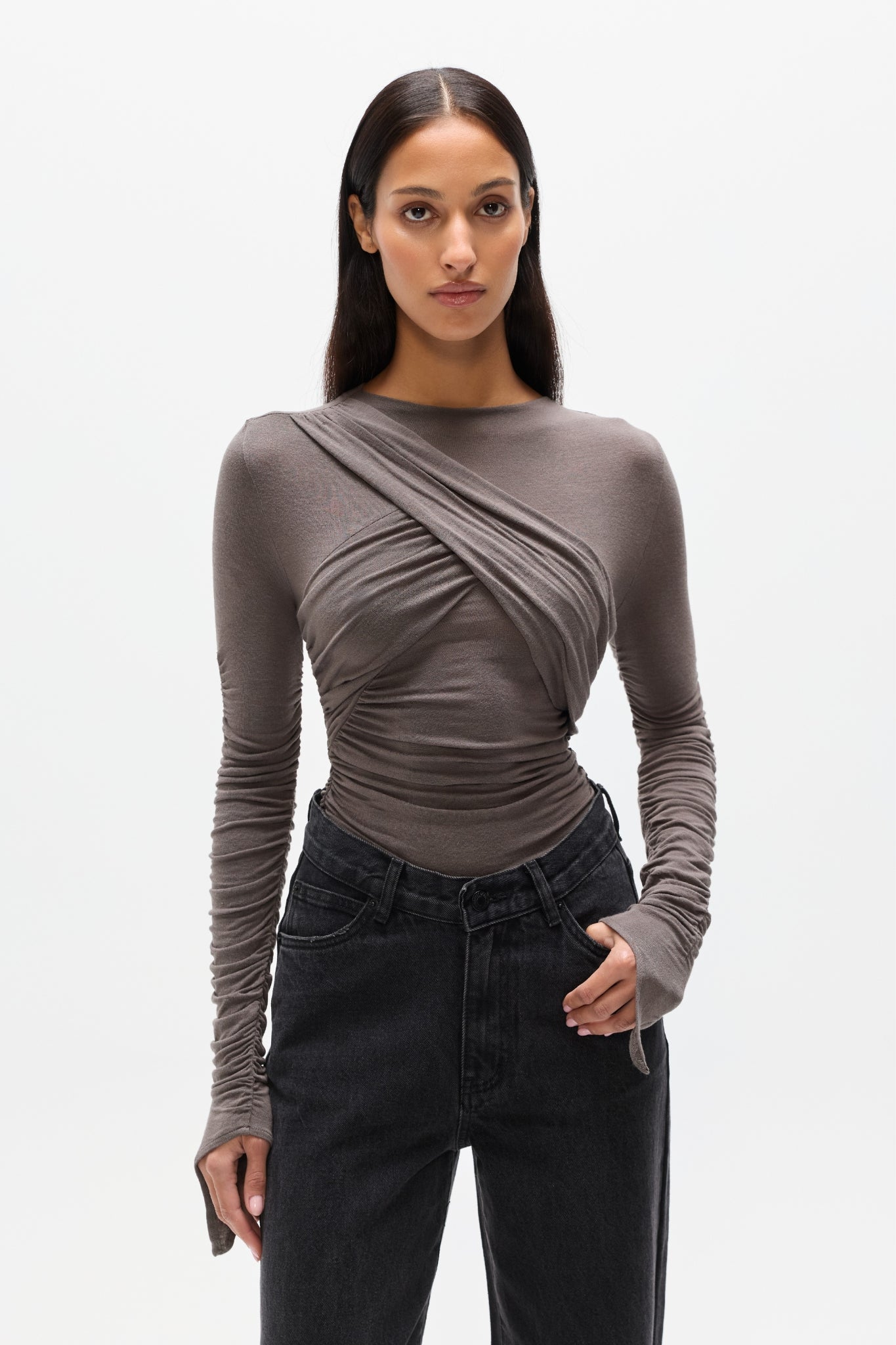 CESCA TOP - SMOKE