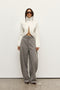CLEMENT KNIT TOP - WHITE