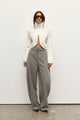CLEMENT KNIT TOP - WHITE