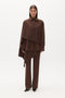 COVA SHIRT - BROWN PINSTRIPE
