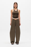 CINDY RACER BACK TANK - CAROB