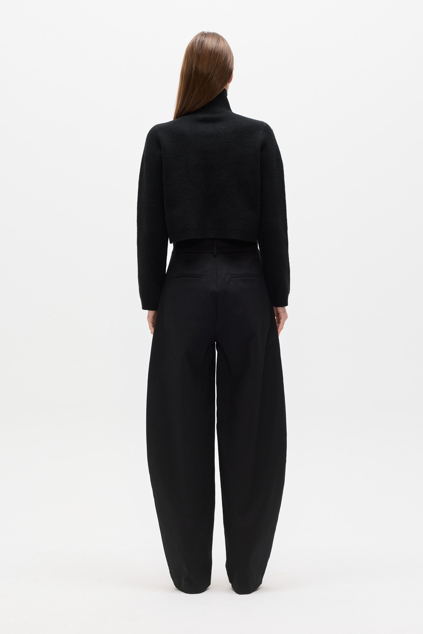 CLEMENT KNIT TOP - BLACK