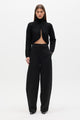 CLEMENT KNIT TOP - BLACK