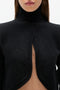 CLEMENT KNIT TOP - BLACK