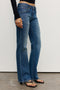 DOLLIE STRETCH BOOTLEG JEAN - BLUE HAZE