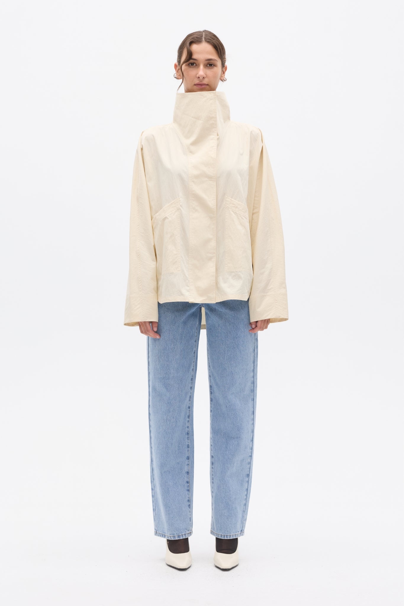 ELIZA BOMBER - IVORY