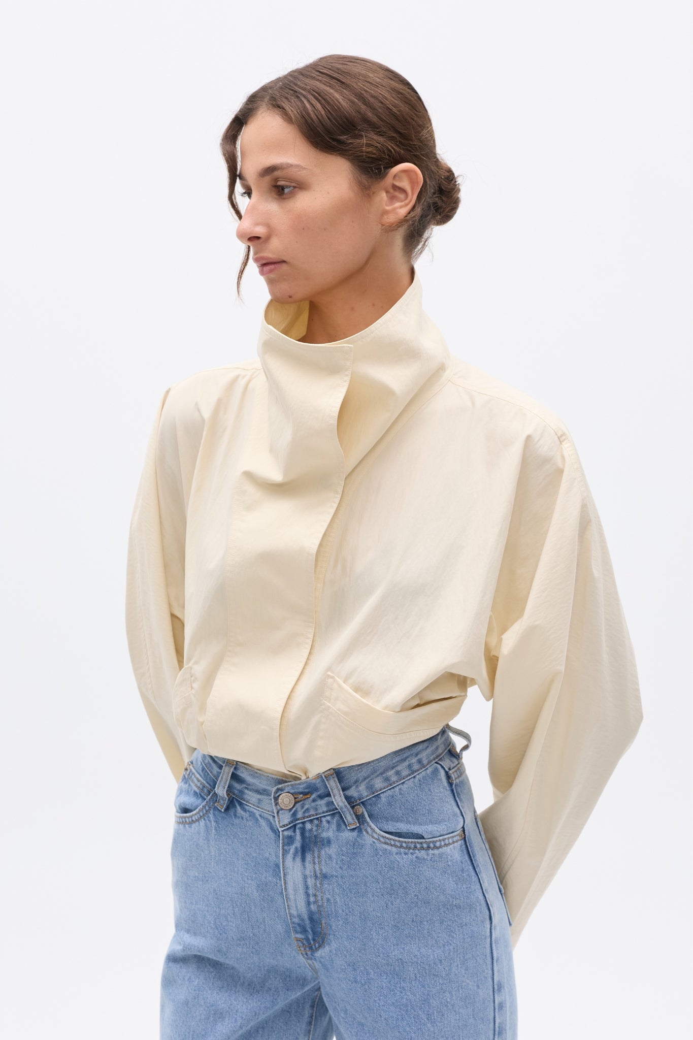 ELIZA BOMBER - IVORY