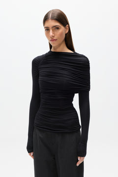 ELORA TOP - SHADOW