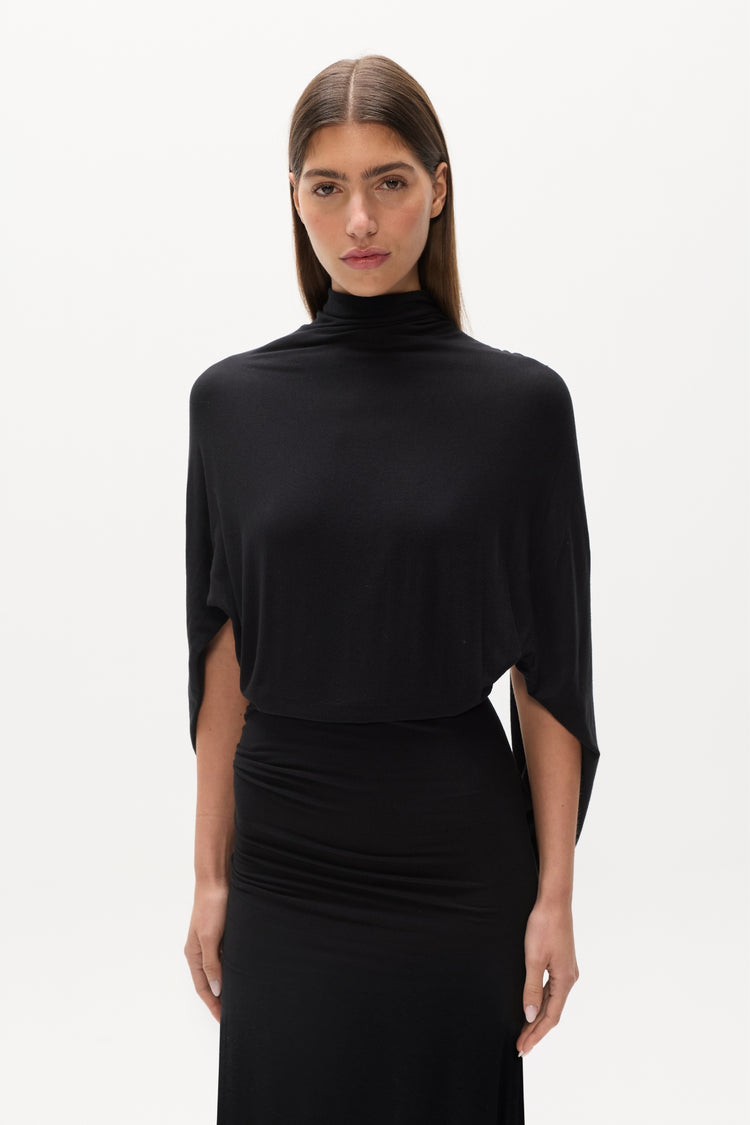 ELYSIA MAXI DRESS  - SHADOW