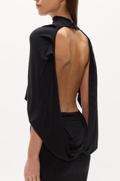 ELYSIA MAXI DRESS  - SHADOW